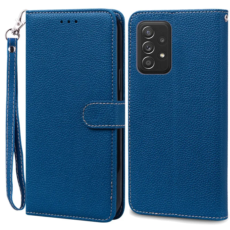 thumbnail image 1 of A52 A52S Case For Samsung Galaxy A52 Case Leather Wallet Flip Case For Samsung Galaxy A52s Case 5G Protective Cover Fundas, 1 of 5