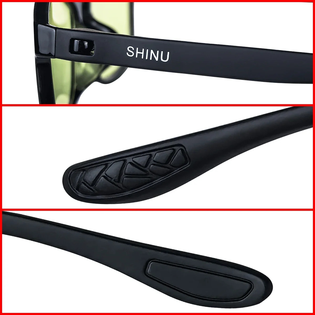 SHINU smart lens reading glasses for women blocking Harmful blue light Release Beneficial blue light EMS TR90 glasses for women