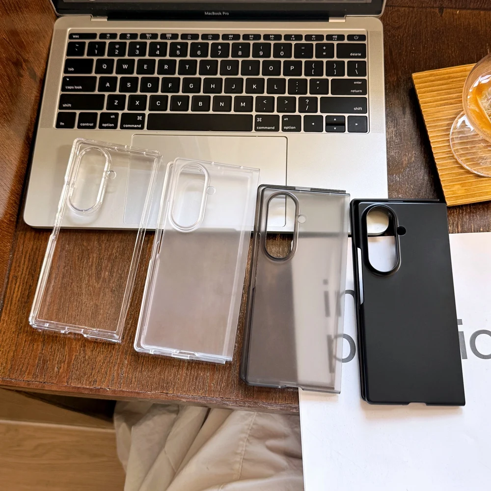 Matte Transparent Shockproof Dual-Layer Phone Case