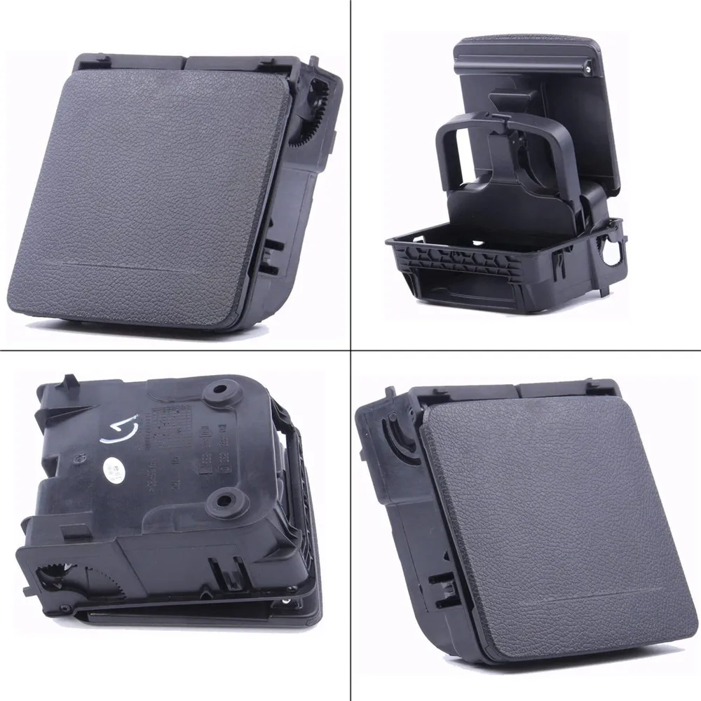 1K0862532 1K0862532F 9B9 Rear Armrest Central Console Cup Holder For VW Jetta MK5 Golf MK6 Rabbit GTI EOS Black