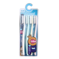 Premium Soft Bristle Long Head Toothbrush Set (White bristles)