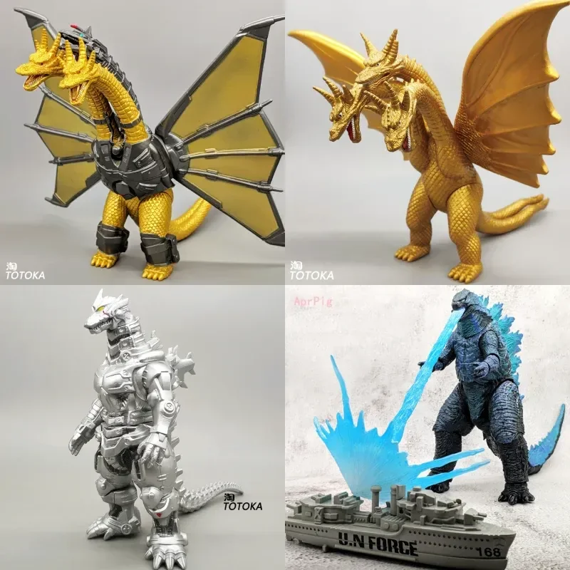 Фото Фигурка динозавра монстра Godzilla Ghidorah, модель игрушки №1