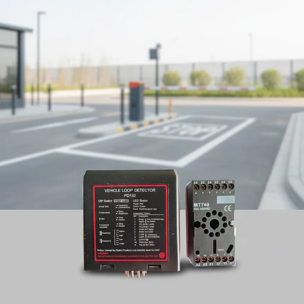 단일 유도 차량 루프 감지기 차량 접근용 루프 센서 AC220V AC110V DC..