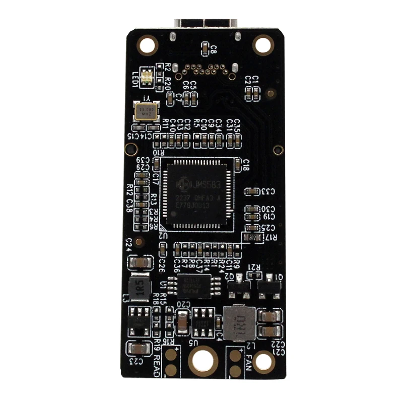 High-Speed NVMe to USB-C 3.1 Adapter with JMS583 Chip