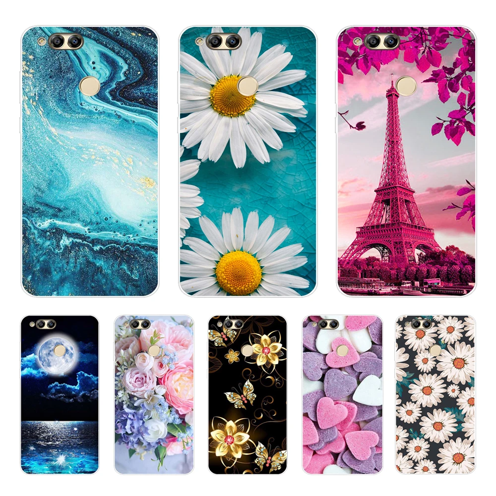 Per Huawei Honor 7X Honor7X Custodia Custodia Morbida In Silicone Custodia Per Huawei Honor 7 X Honor 7X Custodia Protettiva Per Telefono