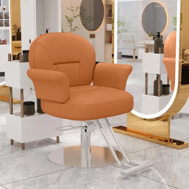 Speciality Hair Barber Chairs Adjustable Stool Waiting Beauty Styling Chair Reception Salon Barbearia Cadeira Furniture HD50LF