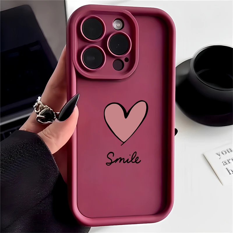 Patterned Silicone Shockproof Soft Phone Cover