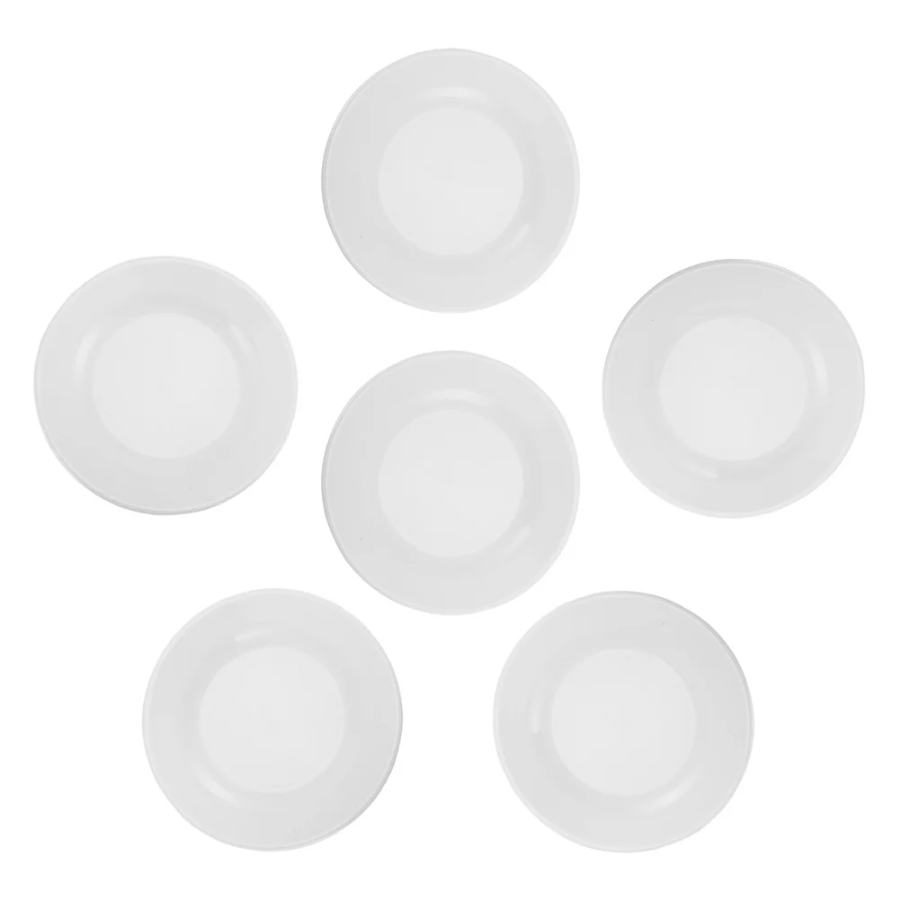 

6 Pcs Kitchen Supply Melamine Dish For Party Serving Utensils Dinner Plate Food Snack Dessert Plates Snacks