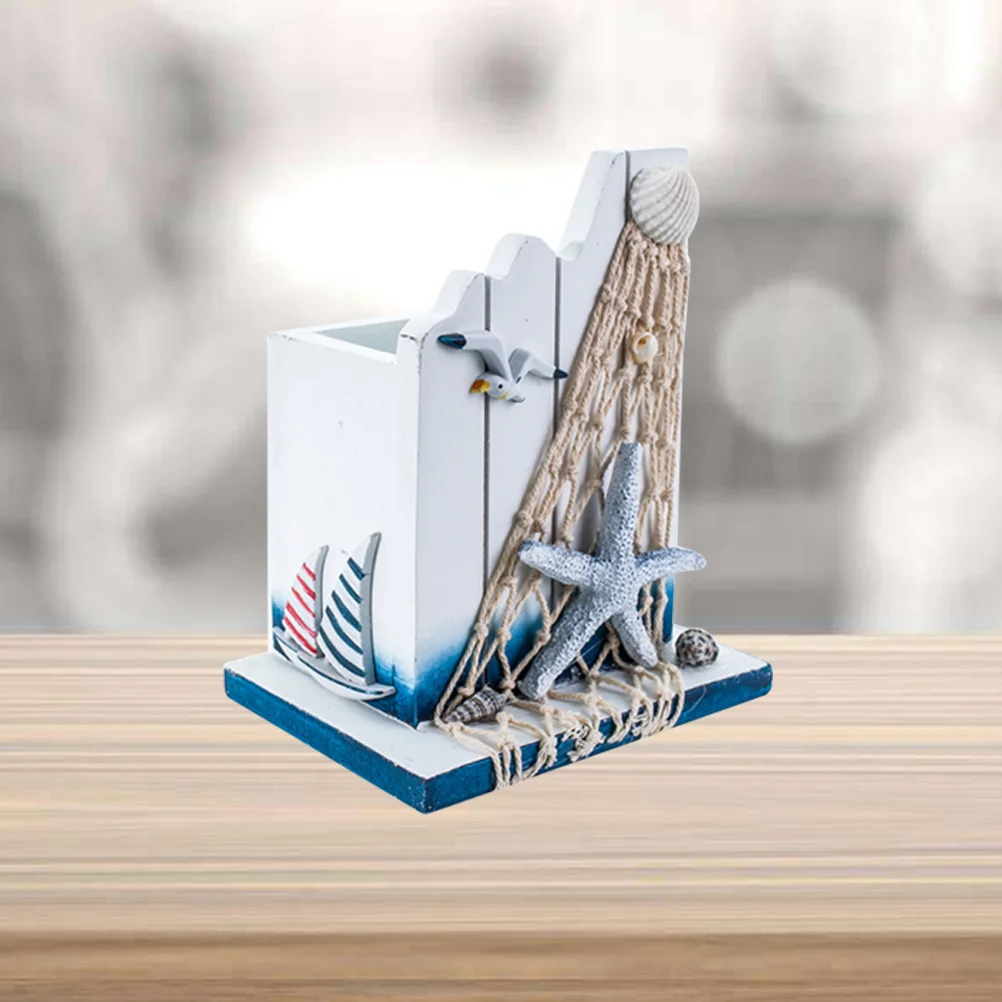 

Держатель для ручки, офисный домашний декор, дорожная Кисть для макияжа, бамбуковый деревянный контейнер для стола