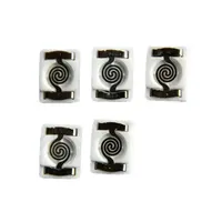 5pcs 13mmx10mm Ceramic Chip Heating Head Wire Element For USB Rechargeable Electronic Lighter Replacement Repair Inner Parts 1