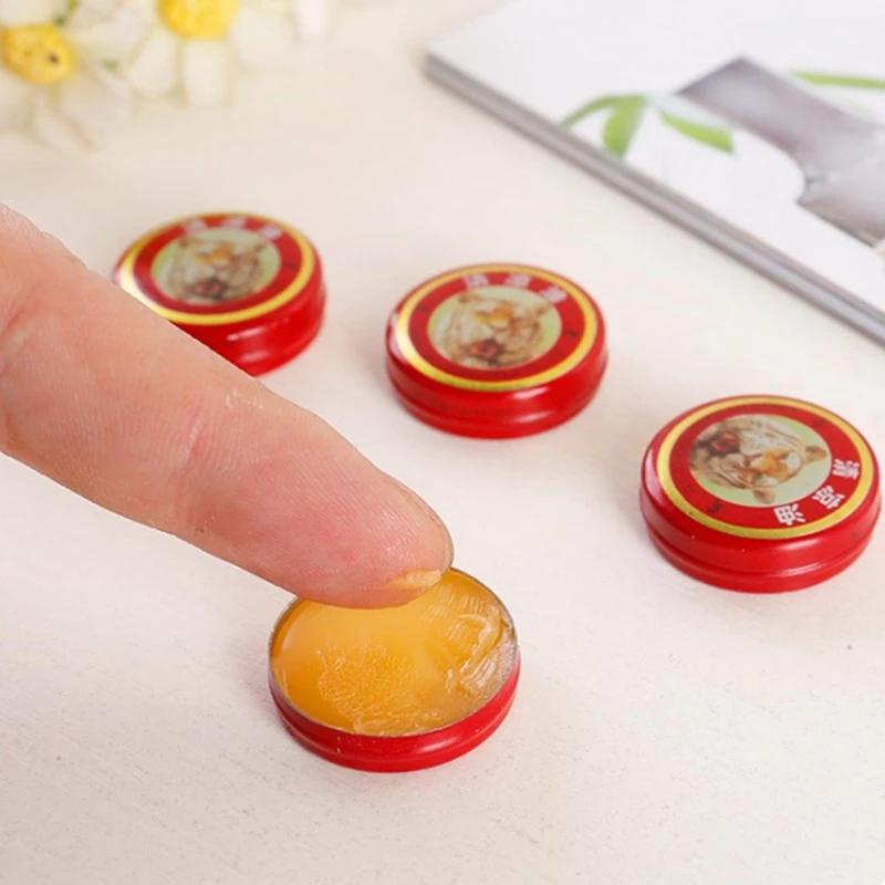 

Natural Tiger Balm Essential Oil Heatstroke Prevention Mosquito Headache Dizziness Refreshing Refreshing Balm Ointment Fragrance