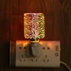 3D Aromatherapy Lamp Electric Wax Melt Burner Firework Scent Fragrance Lamp Night Light EU Plug 2