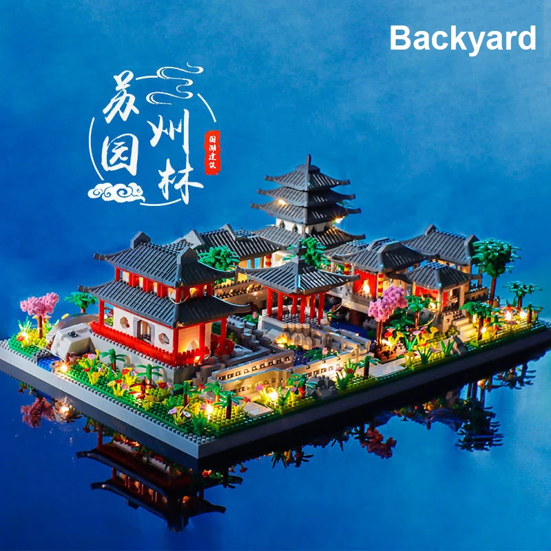 9234pcs-City-Street-View-China-Suzhou-Garden-Model-Building-Blocks ...