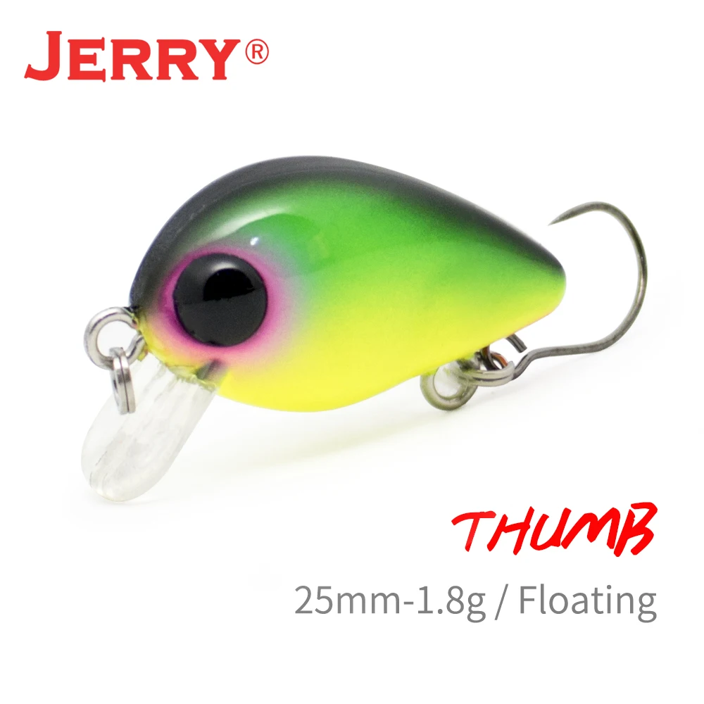 Jerry Single Hook Trout Fishing lures Perch Bass Spinner Casting