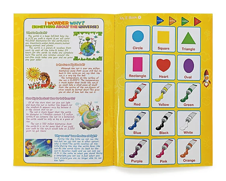 Interaktives Lernbuch Mit Stift Für Kinder Englisch_voghion.com