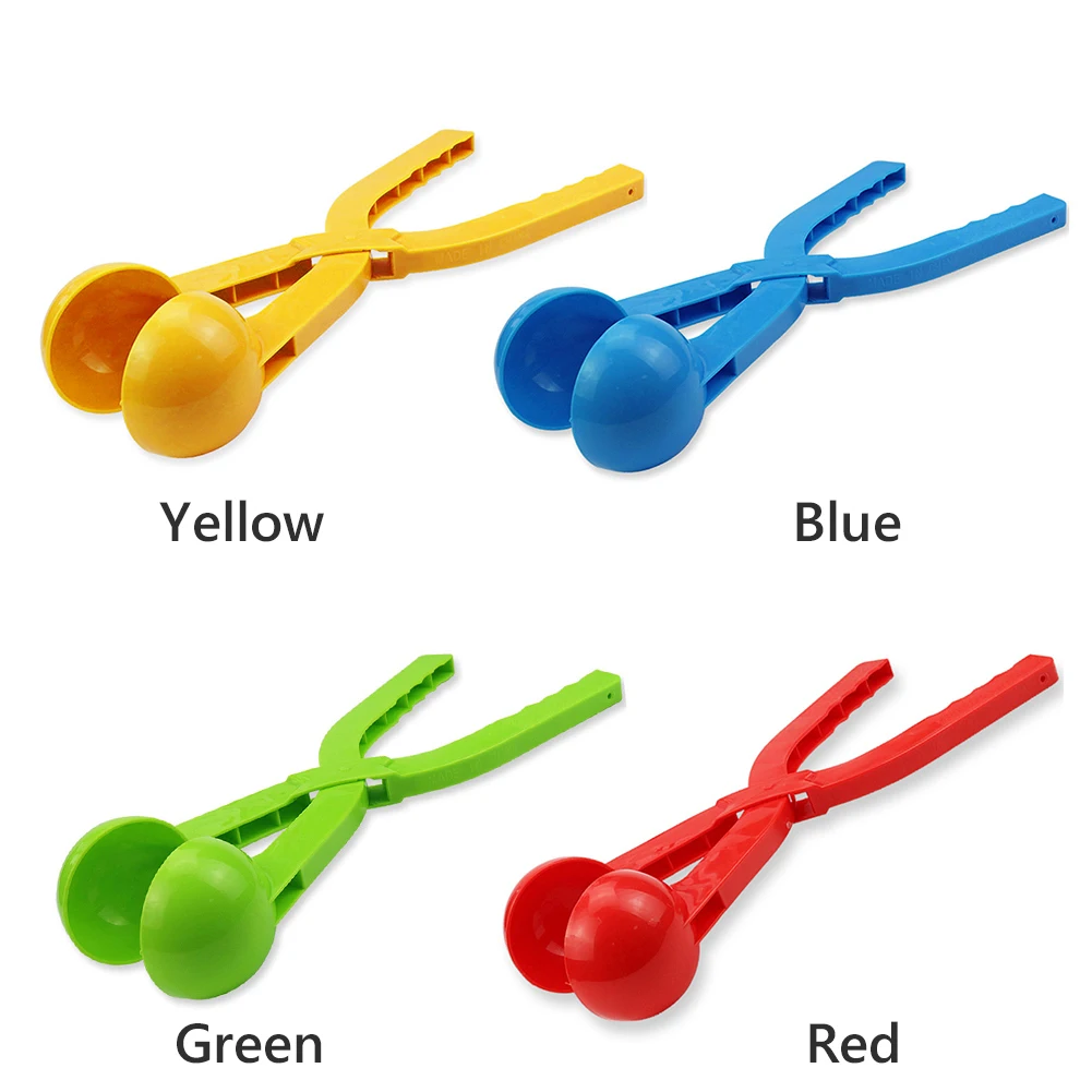 3D Large Round Snowball Maker Clip Winter Snowball Fight Children Beach Play Toy
