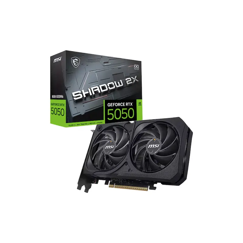 ▶ MSI 지포스 RTX 5050 쉐도우 2X OC D6 8GB