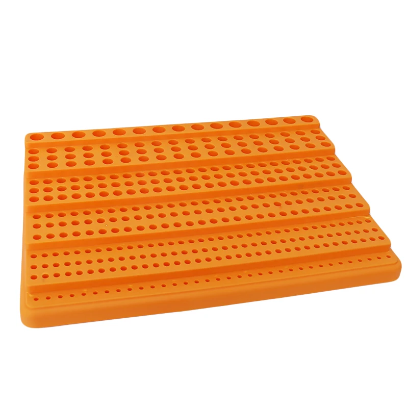Tool Storage Box Milling cutter storage box 367 hole milling cutter special finishing rack hard plastic CNC machining center finishing box