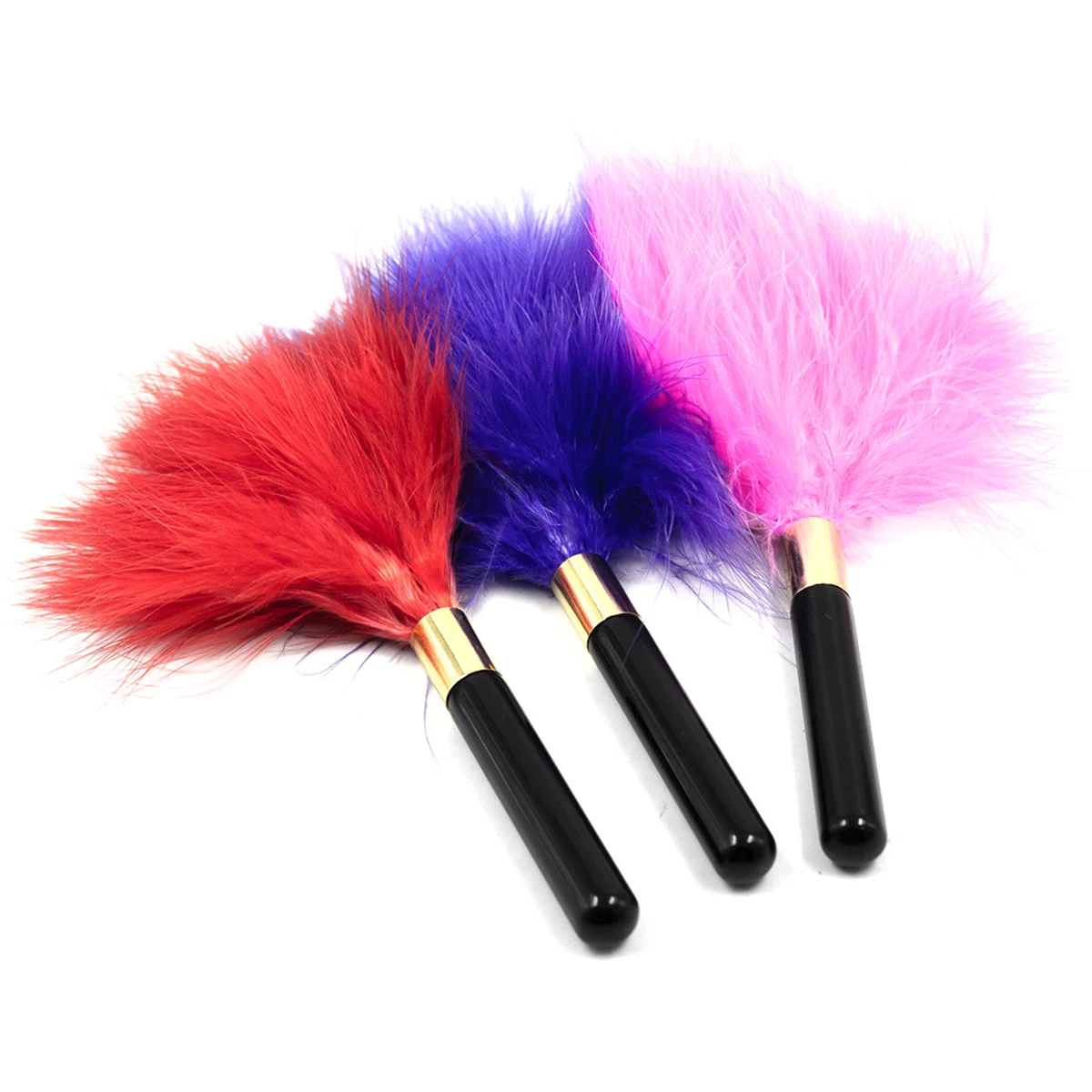 Feather Paddle 18CM Short Whip,PU Leather Spanking Paddle Horse Whip fo