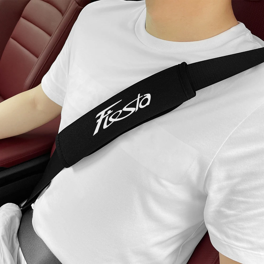 Accessoires d'intérieur de voiture pour Ford Fi.C., housse de ceinture de  sécurité initiée, protection respirante automatique, coussin de rembourrage  de ceinture de sécurité - AliExpress