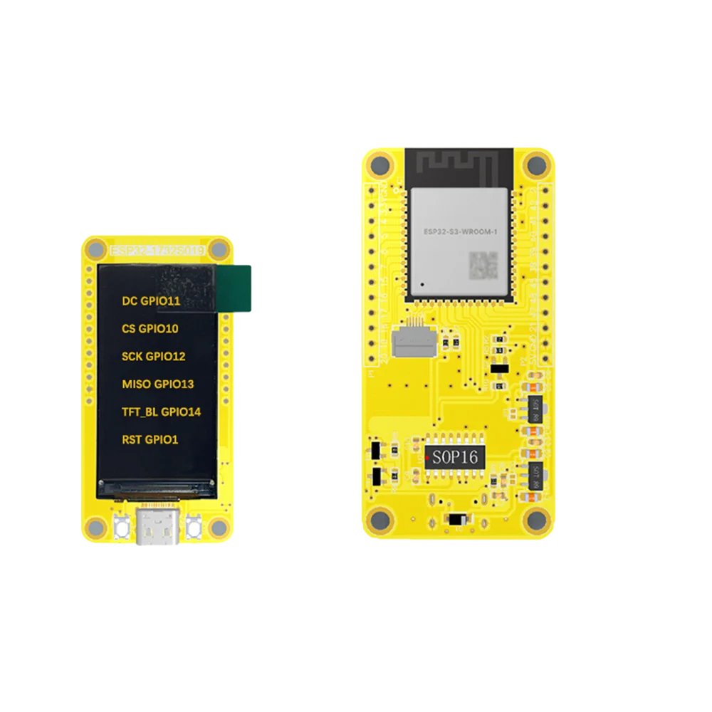 ESP32-S3 Entwicklungsboard mit 1,9 Zoll Bildschirm 170*320 LCD TFT IPS Modul WIFI+Bluetooth 8M PSRAM 16M Flash Typ-C – Detail 7