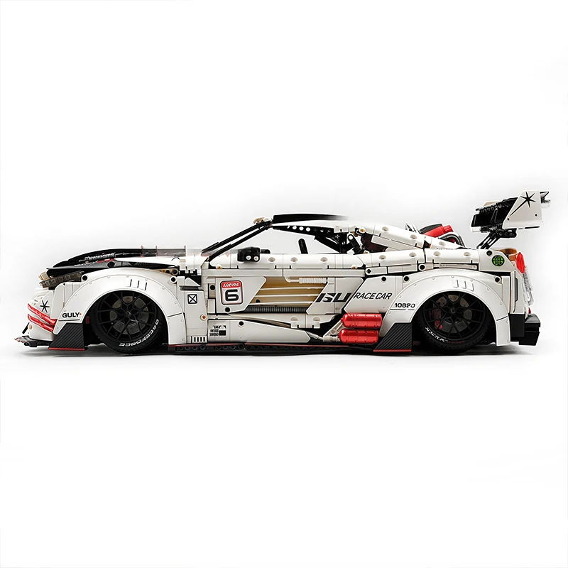 Limited Edition GULY 10630 MOC Technical 1:8 RC Sports Car GTR