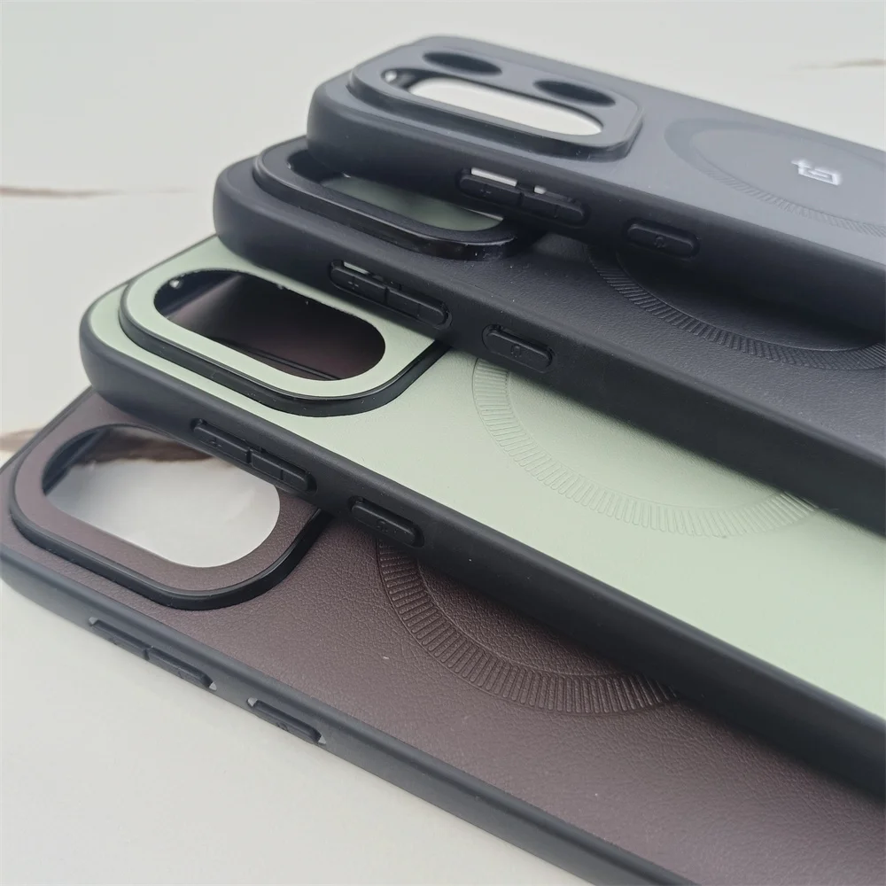 Luxury Shockproof Magnetic Phone Case with Lens Protection