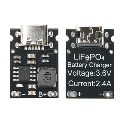 High Current Type C Charging Module for Lithium Iron Phosphate Batteries (1S)