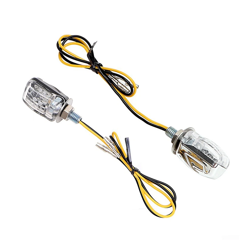Wow Universale 6 Led Mini Moto Indicatori Di Direzione Ambra Luce Lampeggiatori Indicatore Lampada 12V Per Cruiser Chopper Personalizzato 2 Pezzi