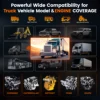 ANCEL HD601 Heavy Duty Truck Scanner Diagnostic Tool All System OBD2 Scanner Car Check Engine Code Reader with Reset DPF ABS 4