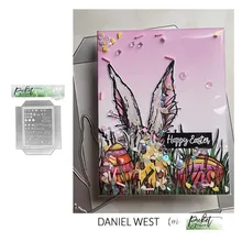 

Easter Alphabet Pentagram Dies Scrapbooking Metal Cutting Dies Craft Embossing Make Paper Greeting Card Making Template DIY