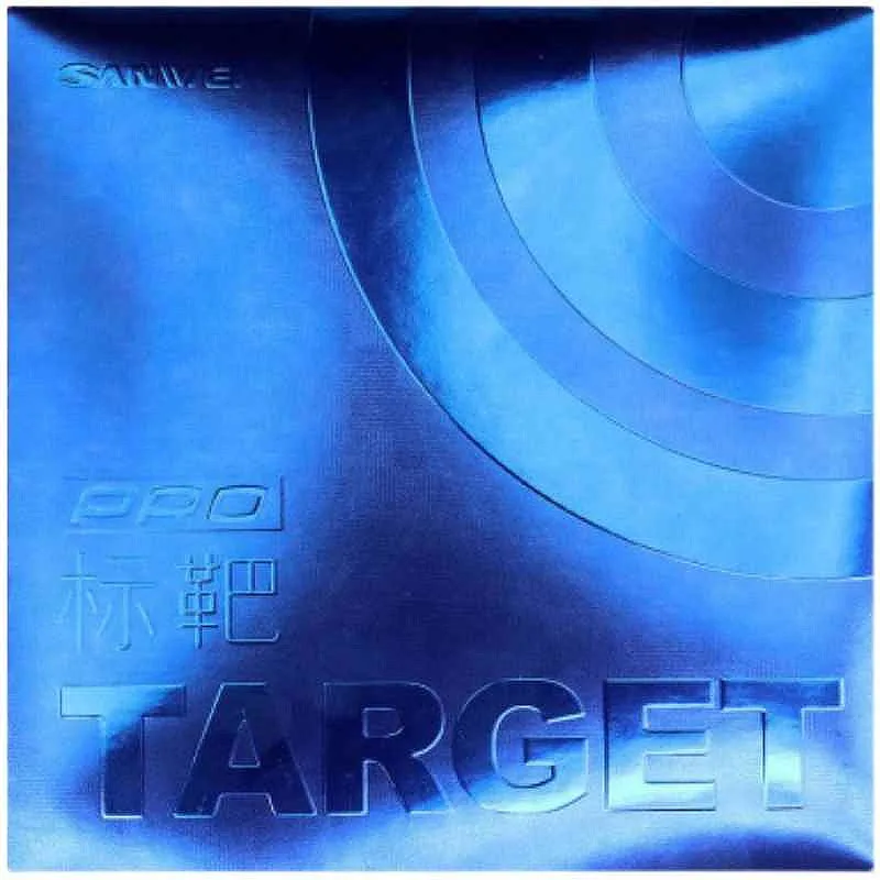Original Sanwei Target Series Table Tennis Rubber Sticky Provincal Blue National Ping Pong Coasting Rubber with Elastic Sponge table tennis rubber