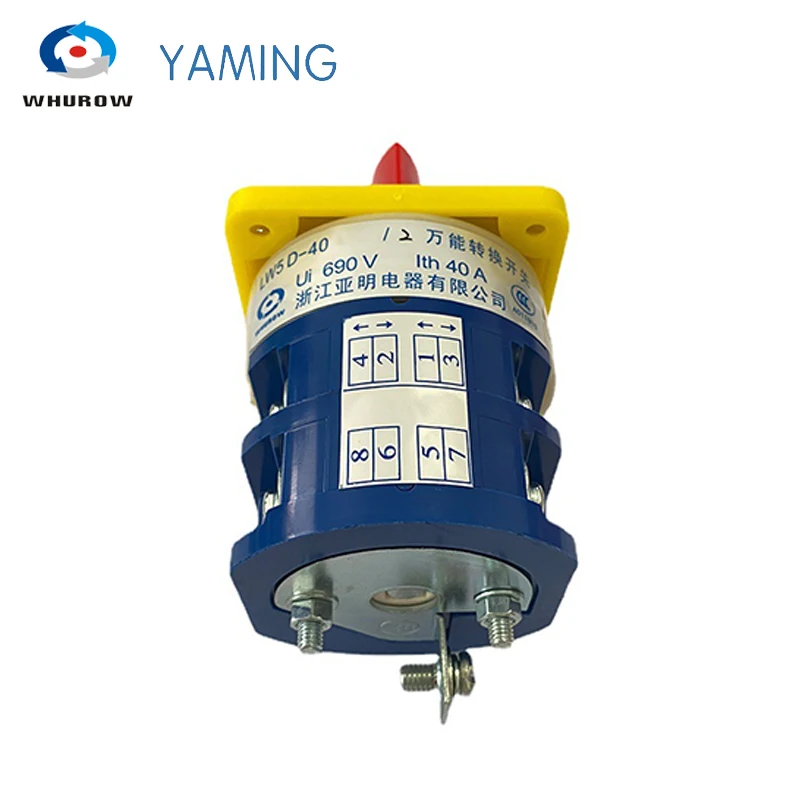 comutacao manual 40a 690v 2 polos botao 04