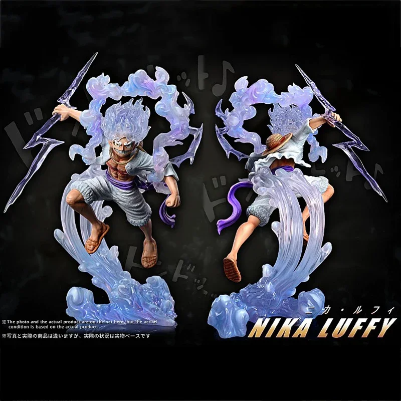 

27cm One Piece Figure Sun God Nika Luffy Action Figurine PVC Gear 5 Monkey D Luffy Statue Collectible Anime Model Doll Toys