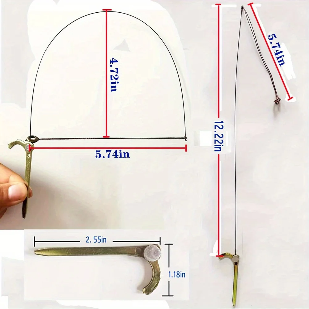 Bird Trap Professional Chicken Pheasant Wild Duck Partridge Mallard Tying Birds feet Won't Hurt