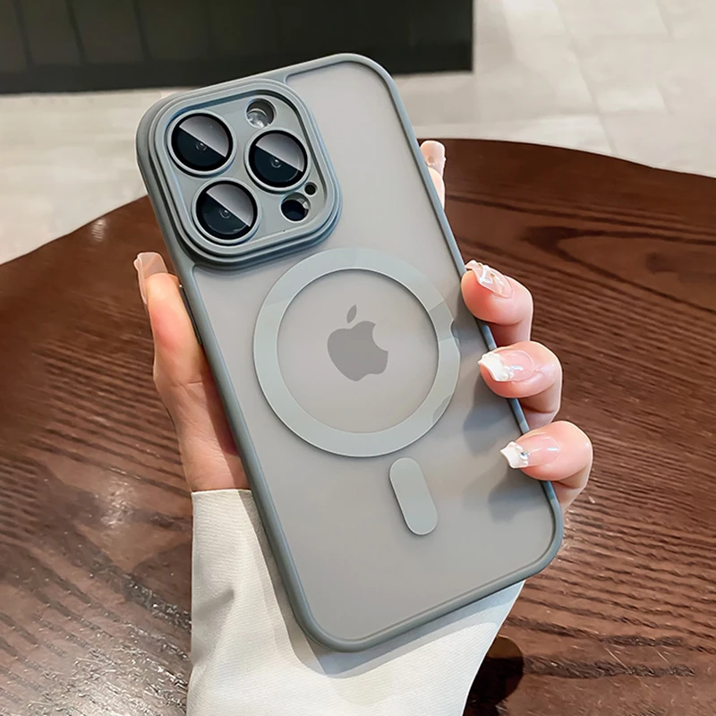 thumbnail image 1 of Funda mate de teléfono para IPhone 13, 12, 11, 14 Pro Max Mini, funda de silicona suave de lujo a prueba de golpes para IPhone X XS Max XR 15 7 8 Plus SE, 1 of 5