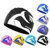 Universal Men Women Swimming Caps Soft Silicone Waterproof Cute Cartoon Swim Hat Large Size Adult Swimming Cap Pool Accessories 1