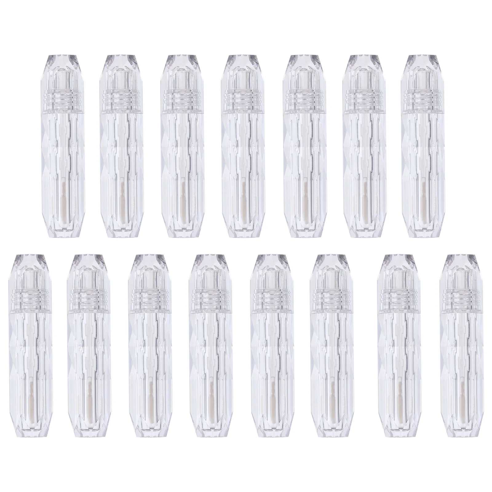

15 Pcs Lip Balm Containers Empty Tube of Gloss Stick Lipstick Color
