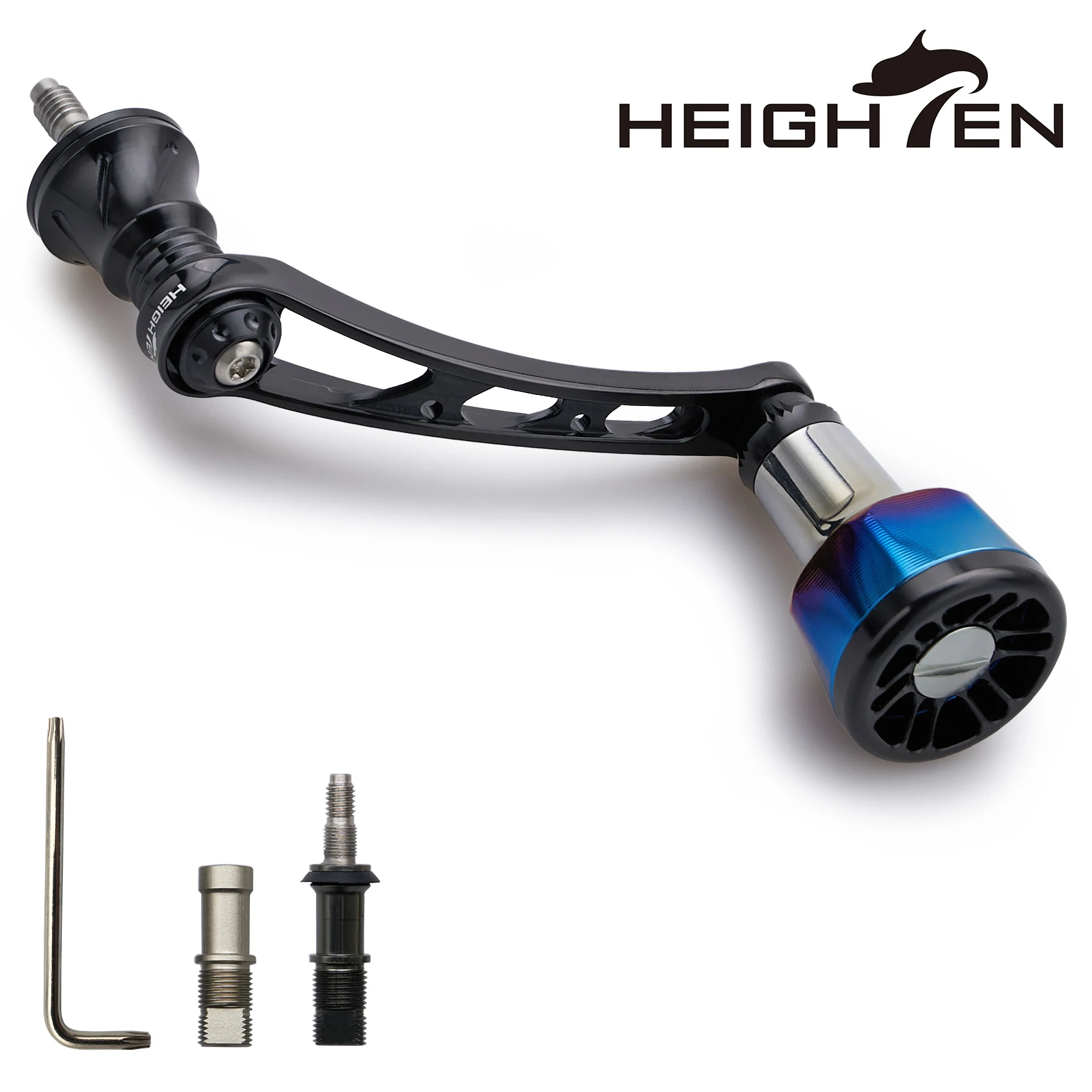 Heighten Maniglia Per Mulinello Da Spinning Da 56Mm Con Manopola Da 24.5Mm Per Shimano Stella Stradic E Daiwa Caldia Certate