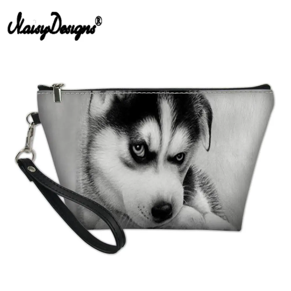 

NOISYDESIGNS Mini Cosmetic Purse Women Leather Beauty Pouch Funny Animal Makeup Travel Bag Organizer Storage Pouch Toiletry Bag