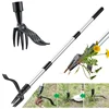 1PCS Weeding Head Replacement Claw Foot Pedal Weed Puller Stand Up Gardening Digging Weeder Alone Root Remover And Alone Handle 1