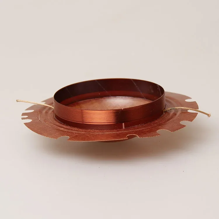 1PCS 고품질 200W 66mm 스피커 다이어프램 혼 트위터 사운드 필름 보이스 코일 혼 스피커 다이어프램 그라비어
