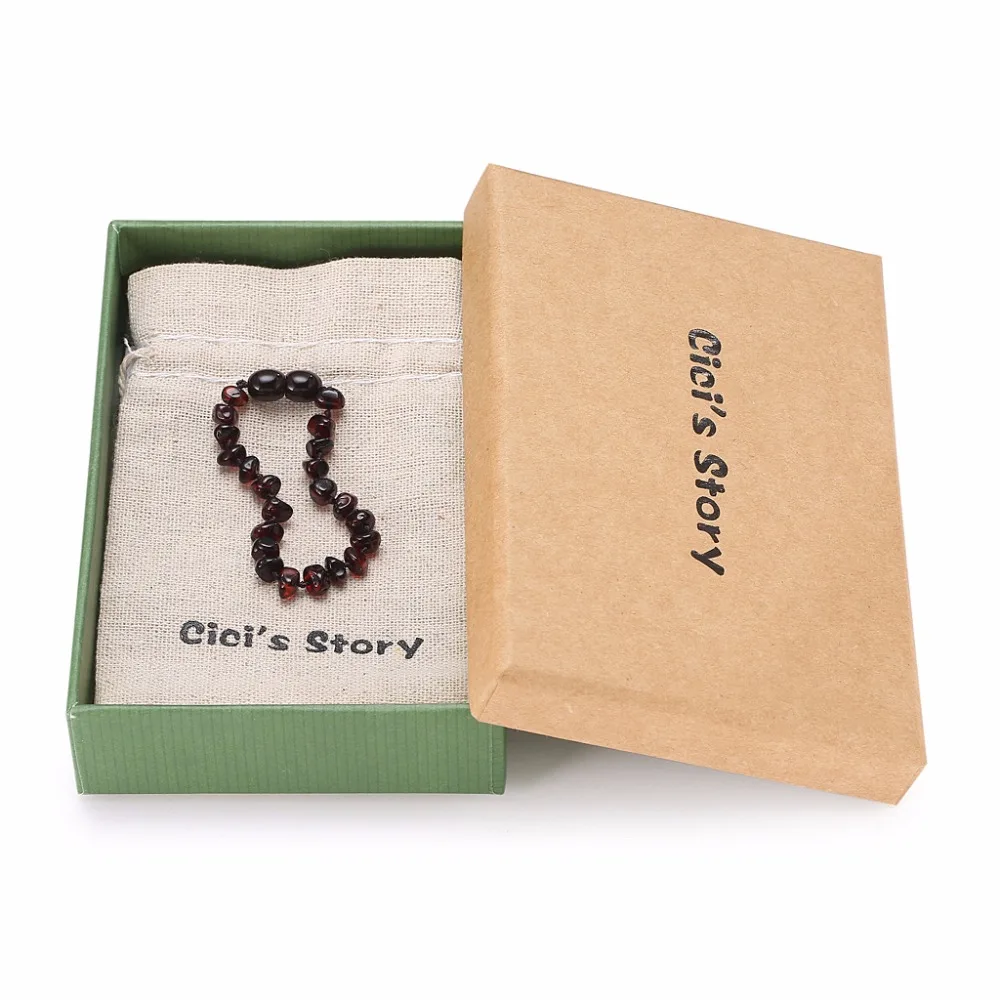 

Baltic Amber Bracelet for Adult (Cherry) - 2 Sizes