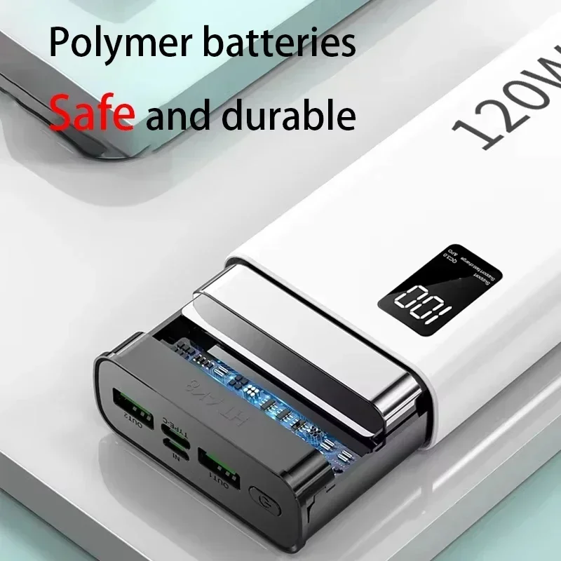 Power Bank da 500000 mAh Powerbank da 120 W con ricarica super veloce di grande capacità per iPhone Huawei Samsung - Image 3