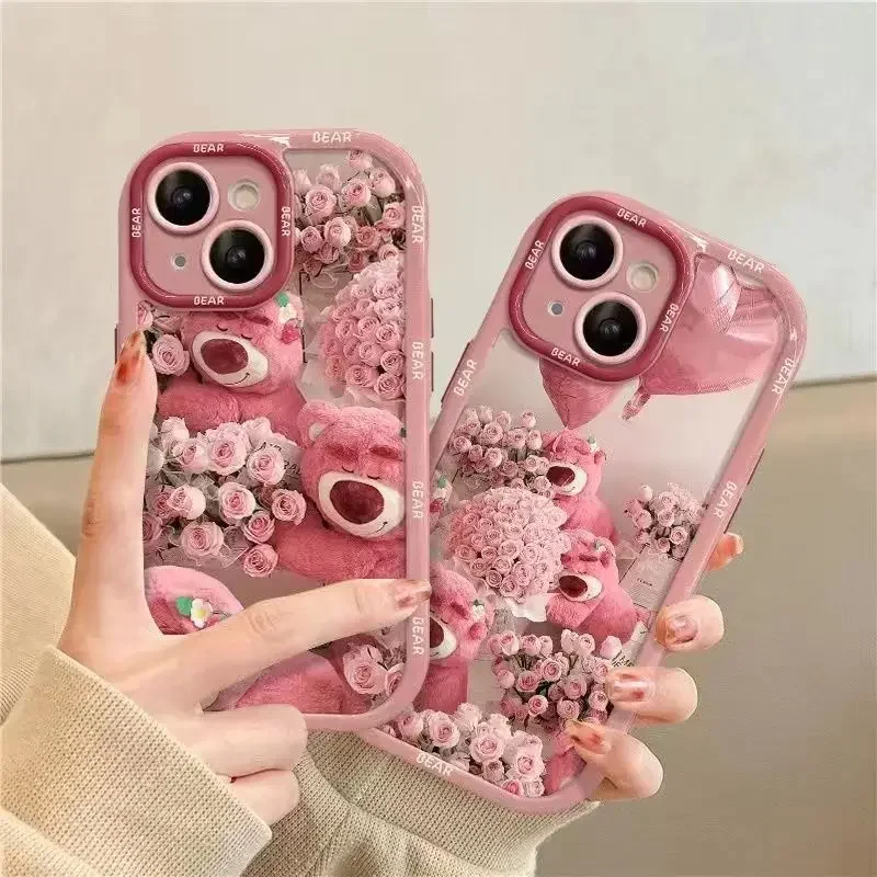 

Мультяшный Твердый чехол для iPhone 15 14 13 12 11 Pro Max XR XS Max 7 8 Plus X