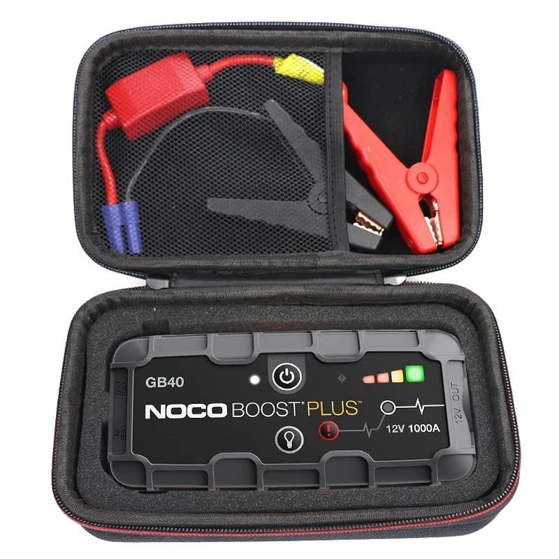 La Più Recente Custodia Protettiva Da Viaggio Rigida In Eva Per Noco Boost Plus Gb40 1000 Amp 12V Ultrasafe Litio Jump Starter