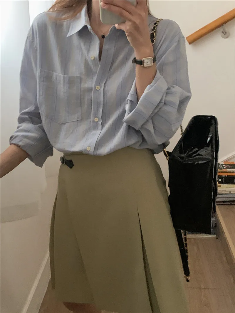 

Summer Women Blouse Spring Shirt Female Woman Blouse Maxi Blusas Chiffon Casual Elegant Vintage Long Sleeve Oversize Loose White