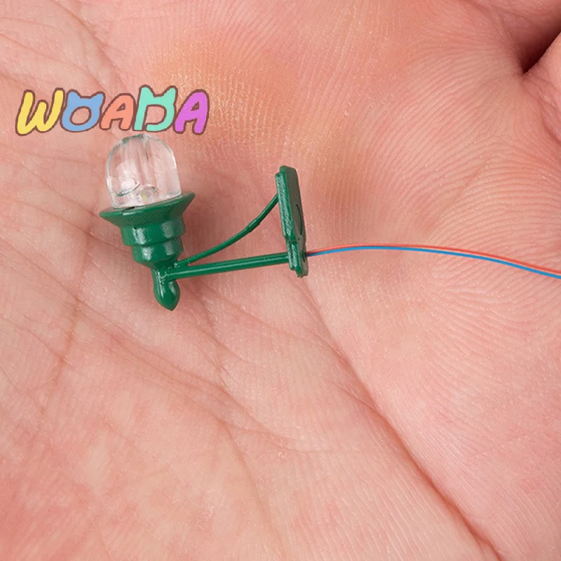 

Настенные светильники 1 шт., лампа в стиле Хо для железнодорожного поезда, светильник с теплым белым светом, 3 в/12 В, фотообои для улицы, модель для украшения сада