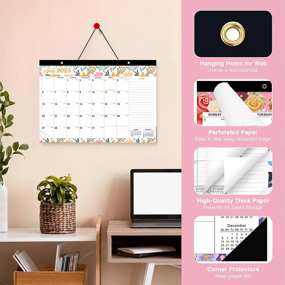2026 12-Month Wall Calendar Planner (July 2025–Dec 2026) 4