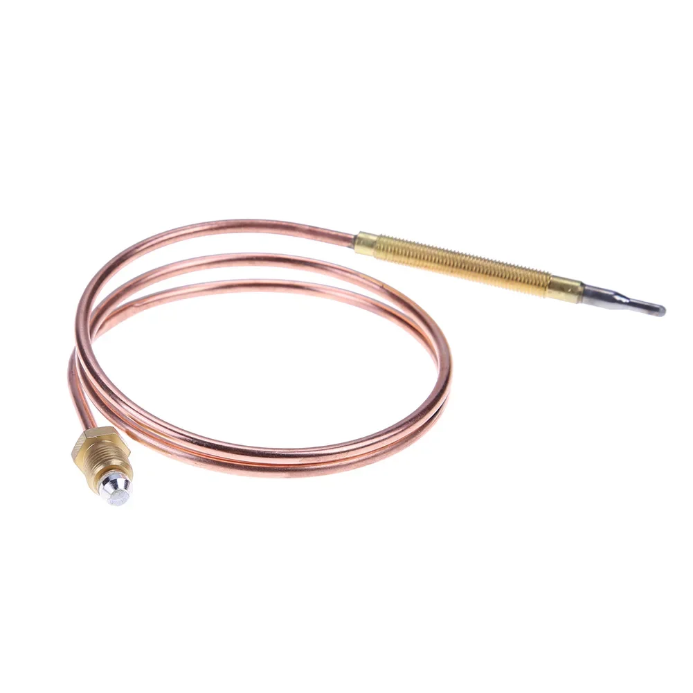 1-3PCS Universal Gas Thermocouple for Hot Water Boiler with 5 Fixed Parts Replacement Gas Valve Induction Line Thermocouple